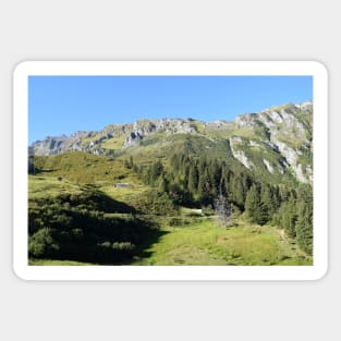 Pizol, Alps, Switzerland Sticker